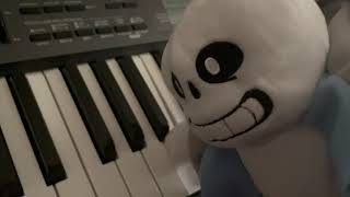 Sans Plays a Piano Song [upl. by Eiggem841]