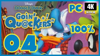 Donald Duck Goin Quackers  100 Walkthrough  Merlocks Secret Temple Playthrough 4K 60FPS PC [upl. by Arrimat560]