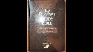 The Jimmy Swaggart Expositors Study Bible Giant Print Edition KJV Hard Cover [upl. by Him]