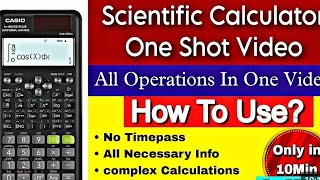 how to use scientific calculator casio fx991ms 2024 scientific calculator best companytradingviral [upl. by Akcirre637]