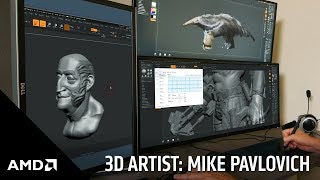 AMD Ryzen™ Threadripper™ for 3D Artists – Mike Pavlovich [upl. by Abby324]