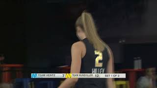 AU Pro Volleyball Game 4 Brooke Nuneviller Kill Sydney Hilley Assist [upl. by Katleen]