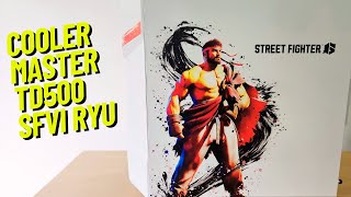 UNBOXING GABINETE COOLER MASTER TD500 STREET FIGHTER 6 RYU🎮🔥 [upl. by Fulviah727]