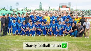 CHARITY FOOTBALL MATCH MANIPUR  FOOTBALL IS BACK AT KHUMAN LAMPAK MAIN STADIUM [upl. by Dyanna]