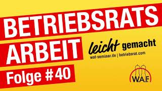 Datenschutz bei der Betriebsratswahl – Worauf der Wahlvorstand achten muss BDSG [upl. by Llemaj]