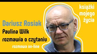 Książki Mojego Życia Dariusz Rosiak opowiada o czytaniu w Big Book Cafe [upl. by Lissner]