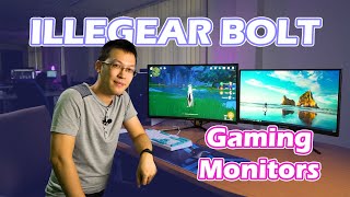 First Look at ILLEGEAR BOLT Series Gaming Monitors [upl. by O'Neill169]