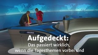 Was passiert eigentlich wenn die Tagesthemen vorbei sind [upl. by Aicirtak]