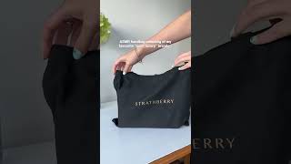 Strathberry EastWest crossbody bag unboxing 😍 [upl. by Alaek]