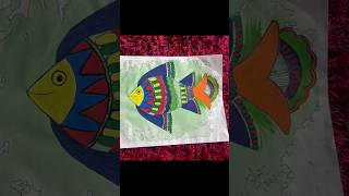 Madhubani painting beutifull madhubani art youtube like [upl. by Ornas]