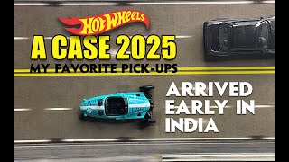 Hot Wheels A Case 2025  Arrived early  Favorite cars unboxing HotWheels [upl. by Yntruoc]