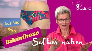 Vom Slip zur Bikinihose  selber nähen [upl. by Adnima]