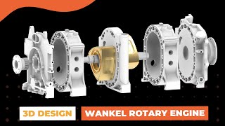 Wankel engine  IC Engine  Rotary Engine [upl. by Affra419]