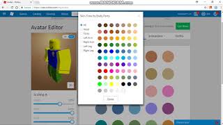 How to make a noob skin in roblox [upl. by Wake320]