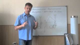 Правильный дымоход для котлов на отработанном масле [upl. by Anivle]
