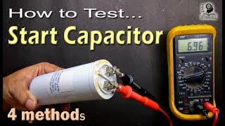 How to Test Motor Start and Motor Run AC Capacitor of ac fan and compressor [upl. by Anidan484]