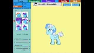 How to make quotSnowdropquot in Pony Creator HD [upl. by Davidson]