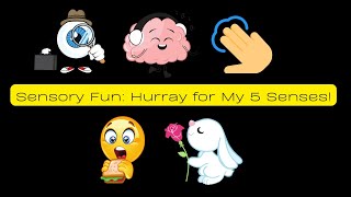 👂👃🏼👀 👄 ✋🏽 Hurray for My 5 SENSES Songs for Kids kidsongs 5senses [upl. by Lema]