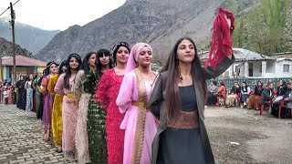 Hakkari düğünleri Taşbaşı köyü düğünleri şexani oremarya yeni halay 2021 Kurdish Wedding [upl. by Ennylcaj]