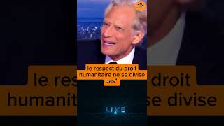 quotle respect du droit humanitaire ne se divise pasquot dominique de villepin [upl. by Ydnirb]