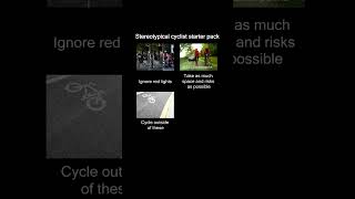 Stereotypical cyclist starter pack meme [upl. by Mchenry]