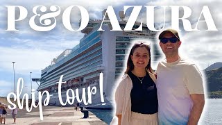 PampO AZURA CRUISE SHIP FULL IN DEPTH TOUR 2024 [upl. by Doone]