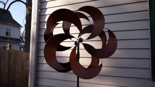 Costco Metal Wind Spinner Kinetic Garden Sculpture [upl. by Orji232]