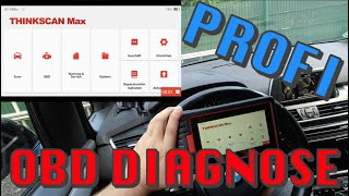 PROFESSIONELLES OBD Diagnosegerät für ALLE  THINKSCAN MAX [upl. by Iney756]