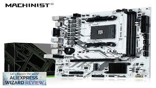 MACHINIST B450 Motherboard AMD Processor Dualchannel DDR4 Memory AM4 Mainboard M2 NVME Review [upl. by Mages]