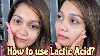 HOW to use  WHATS inside Good Genes Lactic Acid  Sunday Riley [upl. by Ydnem]