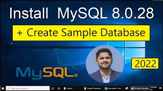 How to install MySQL 8028 Server and Workbench latest version on Windows 10 [upl. by Jarvey]