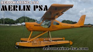 Merlin PSA AeroMarine LSA Two Week Build Merlin PSA Experimental Light Sport Aircraft Kit [upl. by Calabrese]