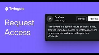 Resource Access Requests  Twingate [upl. by Sualokin]