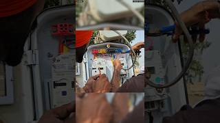 Smart Meter Connection  Meter Box  electrical lineman ytshorts [upl. by Johen]