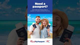 AAA Travel  Expedited Passports with RushMyPassport [upl. by Bubalo]