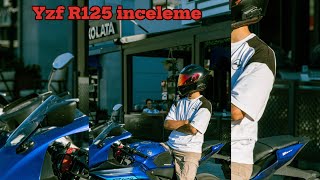 2024 YAMAHA YZF R125 incelemegösterge tanıtımgo pro videosu ve top speed yamahar125 r25 keşfet [upl. by Loredo]