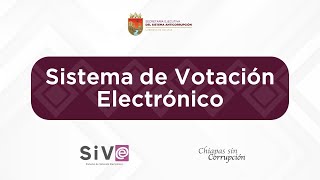 Capacitación del Sistema de Votación Electrónico del SAECH [upl. by Bondon116]