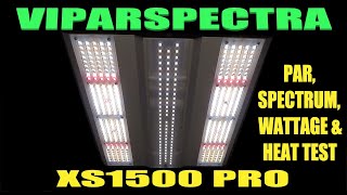 Brand New Viparspectra XS1500 Pro See It Take On The 4 Corner PAR Test amp More [upl. by Greggs]