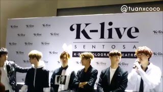 160223  GOT7 KLive FM Confession Song [upl. by Derrek863]