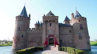 Muiderslot Castle The Netherlands Outside and inside tour [upl. by Sender749]