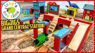 GRAND CENTRAL STATION BY BIGJIGS Shunting Yard MEGA THOMAS TRACK [upl. by Vivianna]