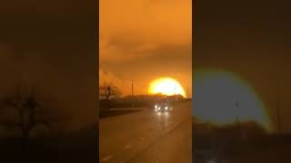 BREAKING Powerful explosion in Cherkasy Ukraine [upl. by Andel]