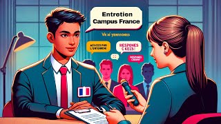 Simulation dentretien Campus France  Questions et Réponses [upl. by Aihseit8]