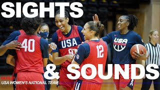 SIGHTS AND SOUNDS FROM SAN ANTONIO  2021 USA Womens National Team [upl. by Selden890]