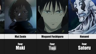 Fears of JUJUTSU KAISEN Characters [upl. by Chantal]