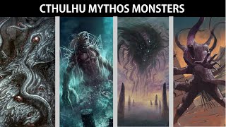 Top 10 Cthulhu Mythos Monsters ll Ranked [upl. by Lledualc]