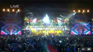 Shakira  live Waka Waka  FIFA World Cup Kickoff Celebration Concert  LIve Sudafrica HD [upl. by Lynnet]