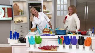 Mad Hungry 7Piece MultiUse Silicone Spurtle Set on QVC [upl. by Filberto]