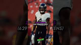 Top 8 nfl wide resivers based on yards feat Threedeeedits shorts nfl collab [upl. by Macmullin43]