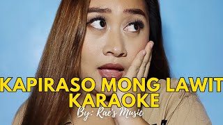 KAPIRASO MONG LAWIT KARAOKE W LYRICS LASON MONG HALIK PARODY KARAOKE [upl. by Waligore]